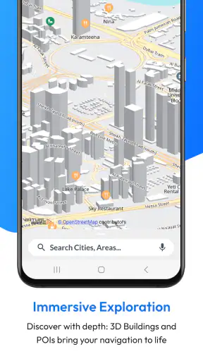 Offline Map Navigation screenshot