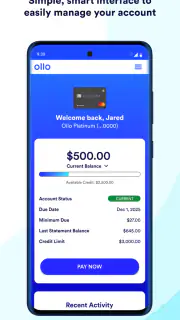 Ollo Credit Card Mobile App screenshot 3