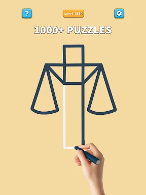 One Line: Drawing Puzzle Game screenshot