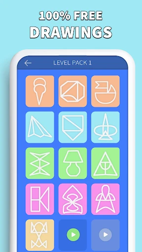 One Line: Drawing Puzzle Game screenshot