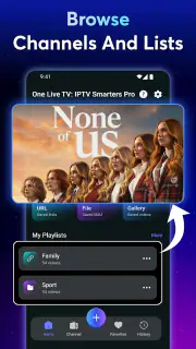 One Live TV: IPTV Smarters Pro screenshot 2
