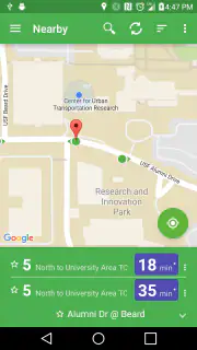 OneBusAway screenshot 1