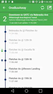 OneBusAway screenshot 4
