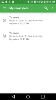 OneBusAway screenshot 6
