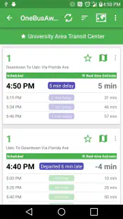 OneBusAway screenshot 7