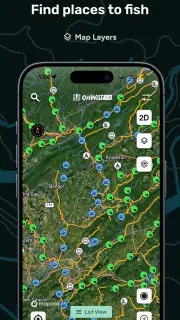 onWater Fish - Fishing Spots screenshot 4