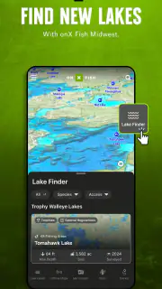 onX Fish: Midwest Fishing App screenshot 1