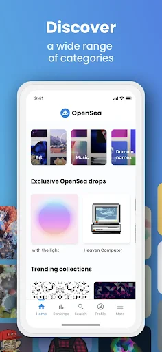 OpenSea: NFT marketplace screenshot