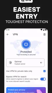 Opera: Private Web Browser screenshot 2