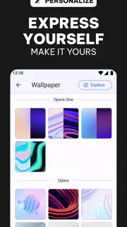 Opera: Private Web Browser screenshot 7