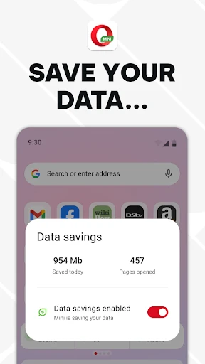 Opera Mini: Fast Web Browser screenshot