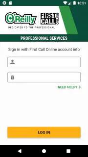 O’Reilly First Call VIN Scan screenshot 1