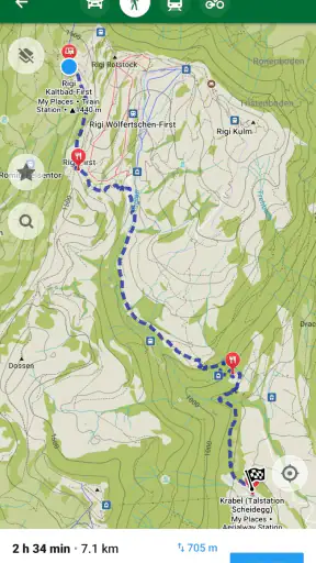 Organic Maps: Hike Bike Drive screenshot