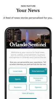 Orlando Sentinel screenshot 1
