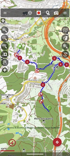 OruxMaps GP screenshot