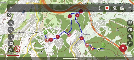 OruxMaps GP screenshot