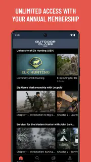 OutdoorClass: Hunting Courses screenshot 3