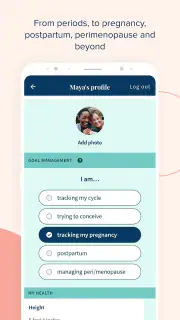 Ovia Cycle & Pregnancy Tracker screenshot 2