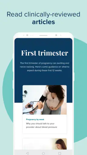 Ovia Pregnancy & Baby Tracker screenshot