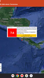 OVSICORI-UNA Alerta Terremotos screenshot 7