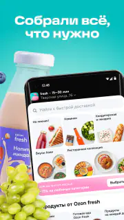 Ozon fresh screenshot 3