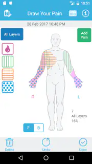 Pain Tracker & Diary screenshot 1