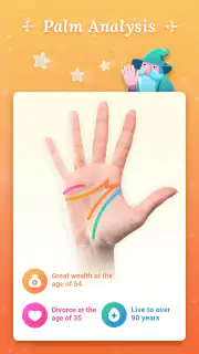 Palm Secret - Aging&Cartoon screenshot 2