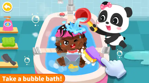 Panda Games: Baby Girls Care screenshot 8