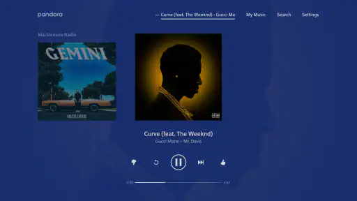 Pandora Music for TV screenshot 7