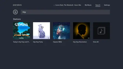 Pandora Music for TV screenshot 8