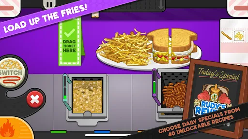 Papa's Cheeseria To Go! screenshot