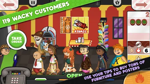 Papa's Wingeria To Go! screenshot