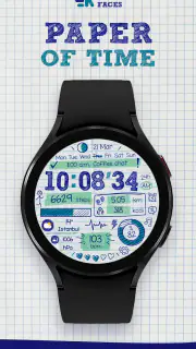 Paper of Time - Watch Face screenshot 1