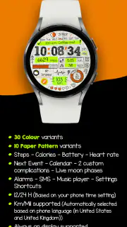 Paper of Time - Watch Face screenshot 4