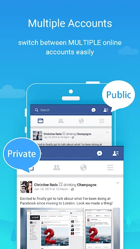 Parallel Space - app cloning screenshot
