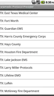 Paramedic Protocol Provider screenshot 1