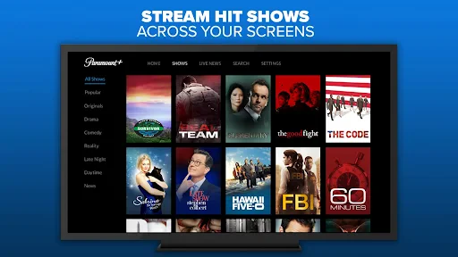 Paramount+ screenshot