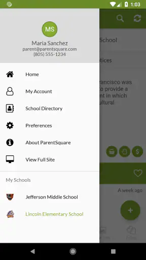 ParentSquare screenshot