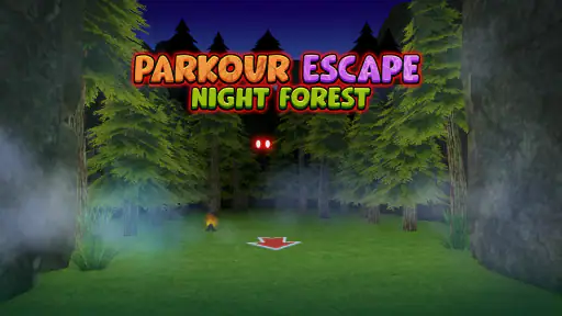 Parkour Escape: Night Forest screenshot 5
