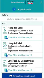Patient Gateway screenshot 3