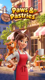 Paws & Pastries: Merge Café screenshot 5