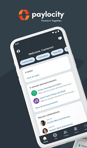 Paylocity screenshot