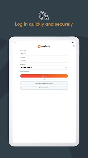 Paylocity screenshot