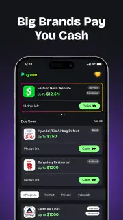 Payme: Class Action Payout screenshot 4