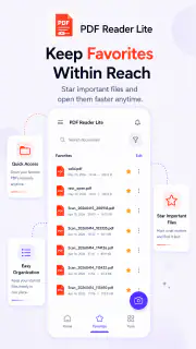 PDF Reader Lite - Fast Viewer screenshot 4