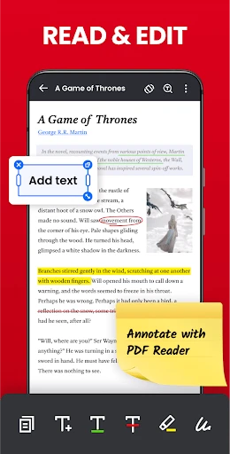 PDF Reader - PDF Editor screenshot