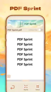 PDF Sprint screenshot 6