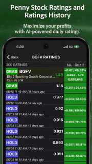 PennyGems: Screen Penny Stocks screenshot 1