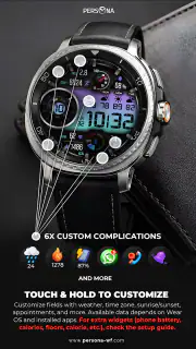 PER12 Digital Watch Face screenshot 4