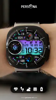 PER12 Digital Watch Face screenshot 6